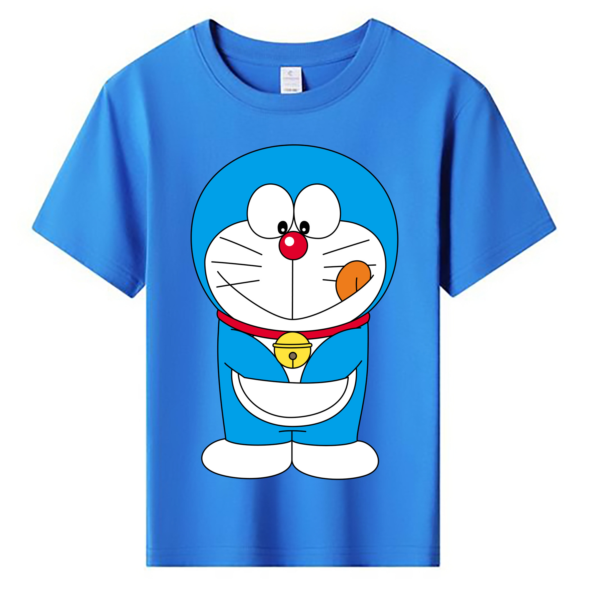 （画像用） ドラえもん Doraemon 綿100％キッズTシャツ（フロントプリント）